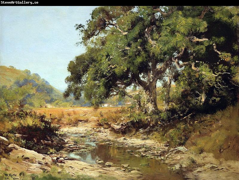 William Keith Stream Through the Valley